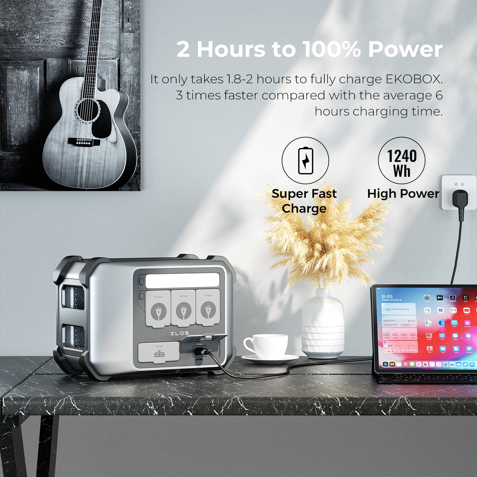 EKOBOX Portable Power Station – ZLOS - Zero Limits On Powers