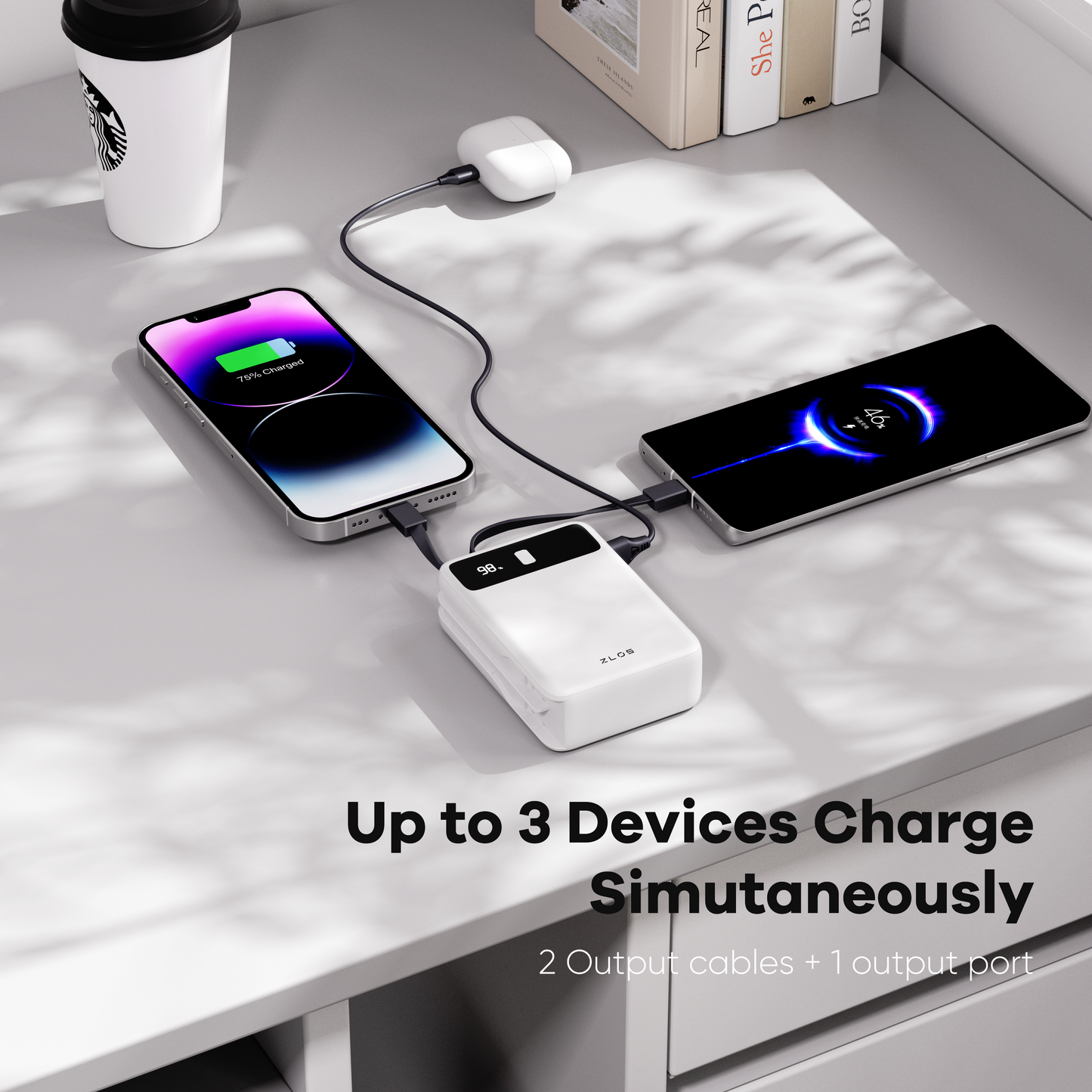 22.5W Fast-charging Portable Power Bank 20000mAh